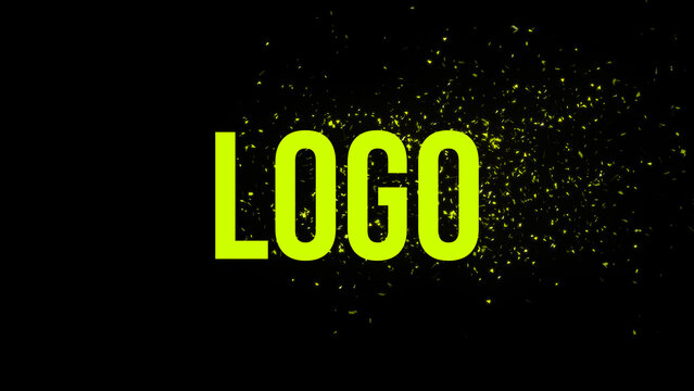 Logo Pixels 3 - Digital Pixel Logo Reveal Animation, Glitch Mosaic Motion and Futuristic Tech Branding Intro for Promo and Social Media