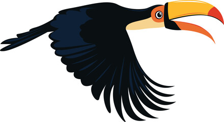 Toucan Bird Illustration © Irvan