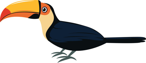 Toucan Bird Illustration © Irvan