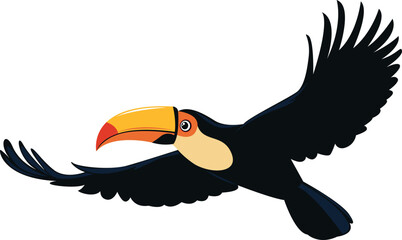 Toucan Bird Illustration © Irvan