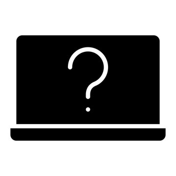 Question mark icon vector. FAQ illustration sign. Question symbol. Unknown logo.
