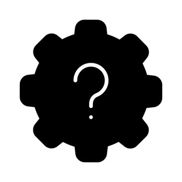 Technical documentation icon vector. FAQ illustration sign. Question mark symbol. Unknown logo.