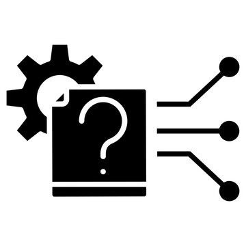Technical documentation icon vector. FAQ illustration sign. Question mark symbol. Unknown logo.