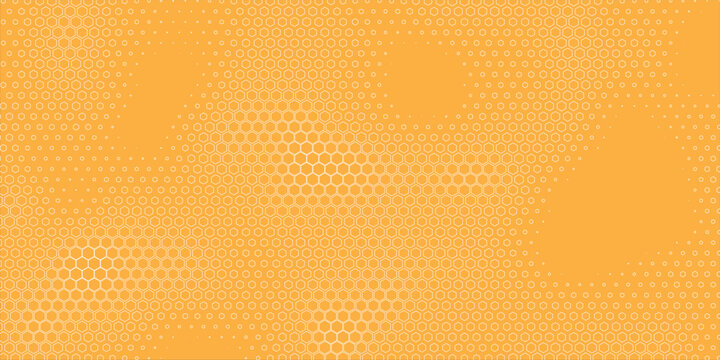 Geometric Hexagon Overlay Pattern background design