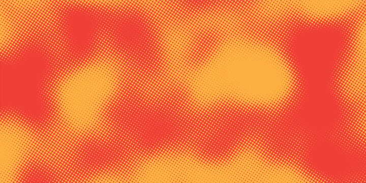Stylized Retro Dot Gradient geometric illustration