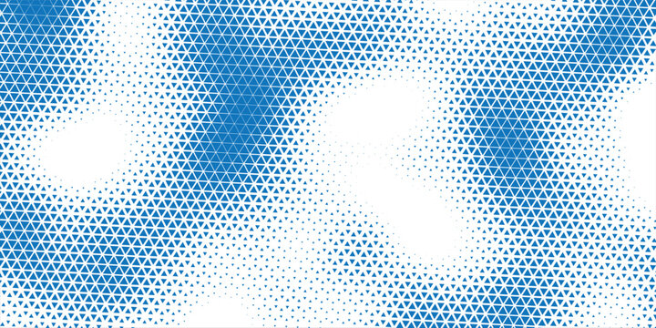 Stylized Triangle Network Texture geometric illustration