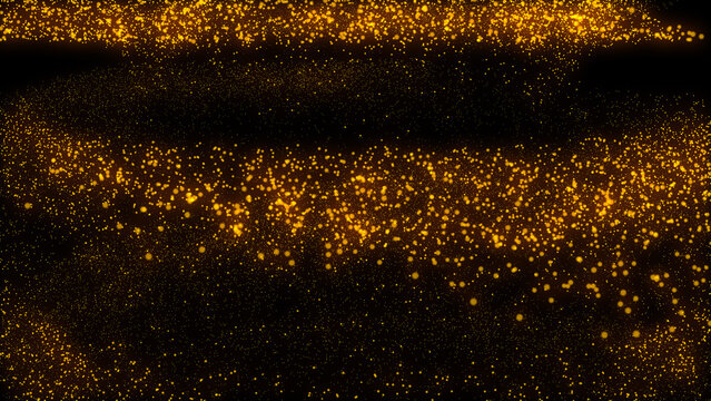 Abstract blurry particle dots background