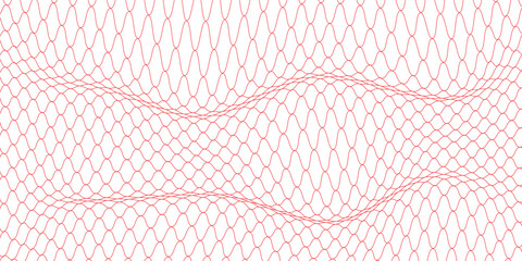 Mesh texture for fishing net. Seamless pattern for sportswear or football gates, volleyball net, basketball hoop, hockey, athletics. Abstract net background for sport. Vector © Anam
