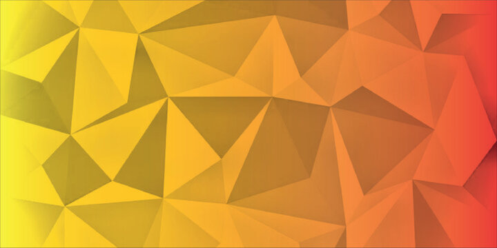 Clean 3d origami geometric pattern vector illustration for tech background