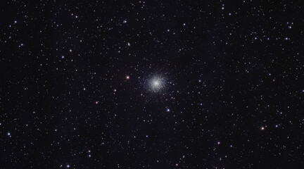 Obraz premium Dense Star Cluster View M13