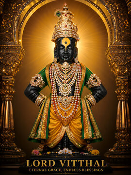 Devshayani Ekadashi/ Ashadhi Ekadashi/ Maha Ekadashi/ Pandharpur Wari Harishayani/ Shayani Ekadashi/ Vitthal Ekadashi/ Prabodhinipurv Ekadashi/ Lord Vitthal Rukmini Devotional Hindu Festival 