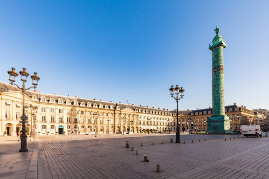 France, Paris, Place Vendome, Victory Column, Colonne Vendome