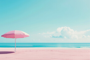 Fototapeta premium sunny summer beach season concept.