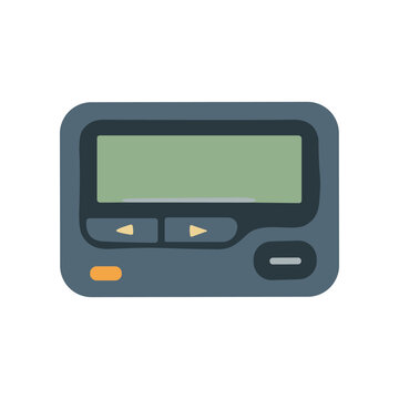 Digital device with screen buttons.