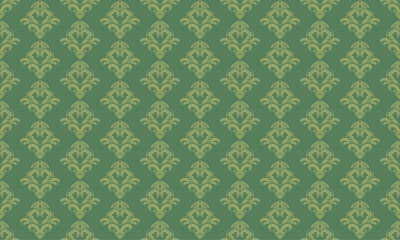 Fototapeta premium seamless damask pattern