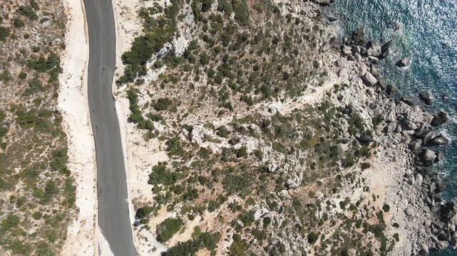 Amazing view of Platia Ammos Beach, Cephalonia, Ionian Islands, Greece