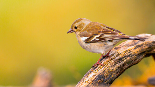 Chaffinch, Fringilla coelebs, Mediterranean Forest, Castilla y Leon, Spain, Europe