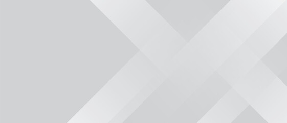 Obraz premium Abstract white and gray geometric diagonal lines background