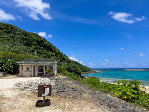 与那国島・比川浜のDr.コトー診療所ロケ地