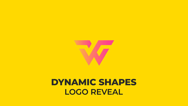 2-in-1 Dynamic 2D Shape Logo Reveal Pack for Energetic and Modern Brand Openers