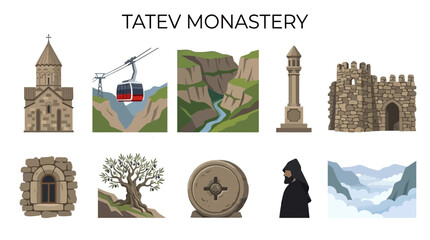 Tatev Monastery Collection: Architecture Nature and Culture. © zyaa