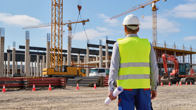 Construction Site Overview
​Engineer Inspecting Progress
​Building Infrastructure Development
​Project Manager with Blueprints
​Heavy Machinery at Work
​Structural Engineering Inspection
​Safety First