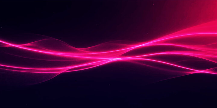 Abstract purple wave and smoke energy background with glowing flowing fractal light texture and smooth motion design