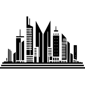 Manama Skyline Icon Vector