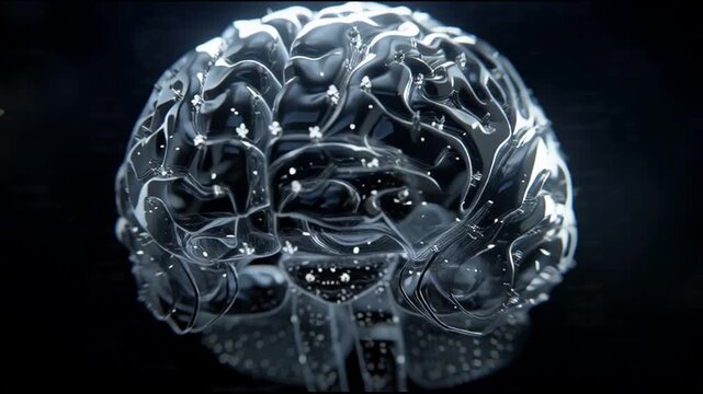 Human Brain Anatomy Medical Illustration 3.