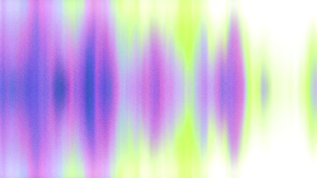 Grainy gradient wave pattern seamless loop. Abstract background texture. Y2K colors - lime, purple, pink.