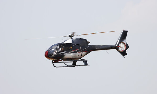 helicopter in flight
