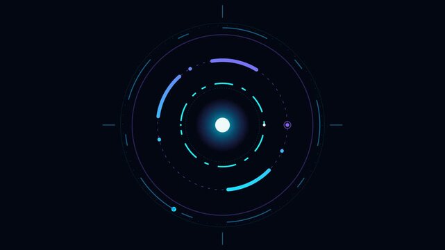 Highly advanced cyber quantum energy core pulsing with glowing neon plasma ripples.