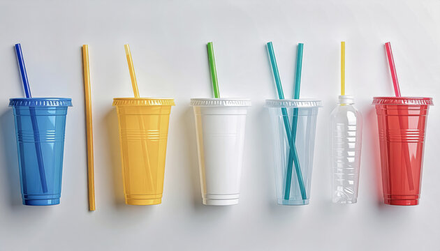 Single Use Plastic Cups and Bottles Waste Issue
