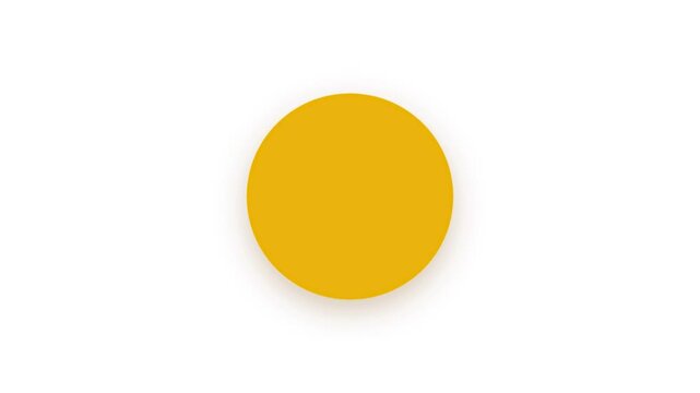 Premium transparent background security lock badge animation featuring a geometric morphing lock body and crisp white shackle.