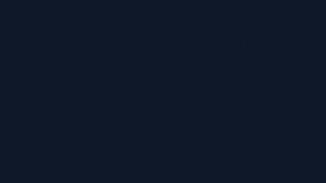 Animated social media like notification bubble with heartbeat pulse and explosive mini heart particle on dark background.