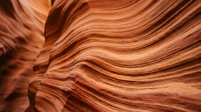 sandstone rock formation close up view of swirling patterns and textures