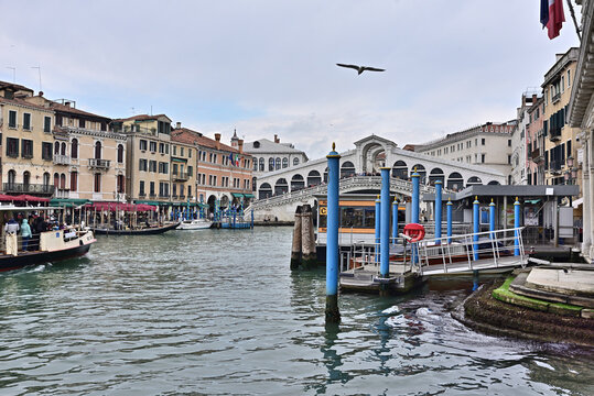 Rialto Bridge in Venis