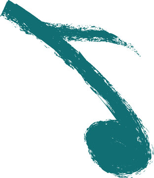 Note Brush Stroke Grunge