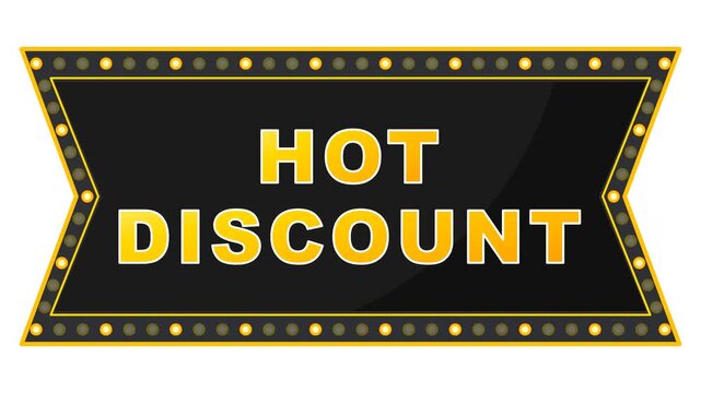 Chevron Ribbon Luxury Gold Marquee Hot Discount