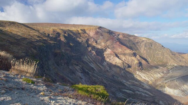 蔵王の御釜 Okama Crater Lake of Zao