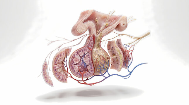 Detailed Anatomical View of the Pituitary Gland and Surrounding Structures