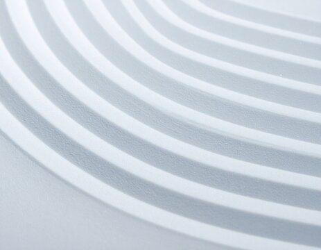 Abstract White Curved Lines Texture Background