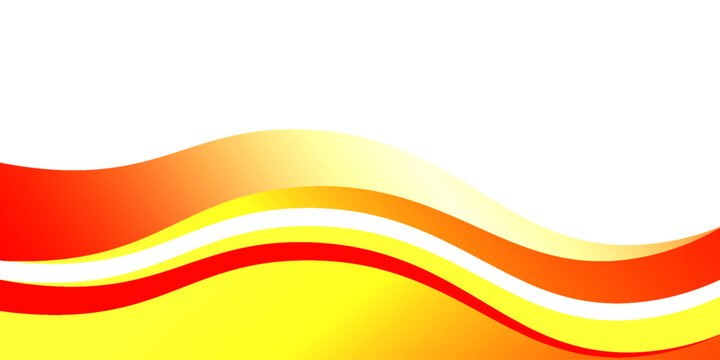 An elegant and vibrant abstract background featuring flowing red waves with accents of metallic gold curves. vector illustration. Eps10
