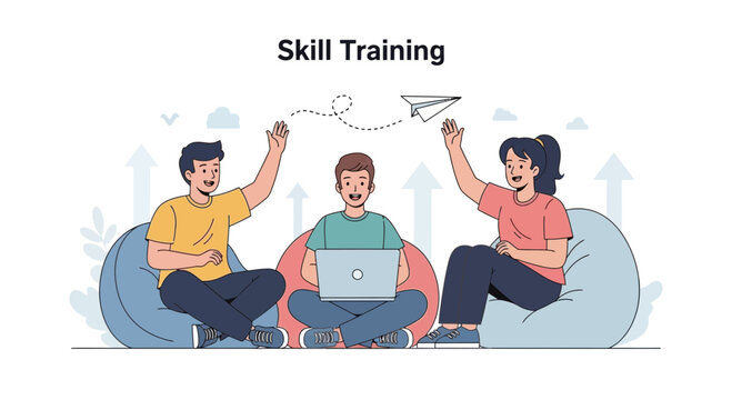 Team Learning Together, Skill Development, Collaboration, Growth