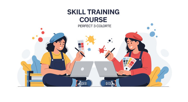 Creative Workshop: Art Education, Skill Training, Color Theory, Digital Design