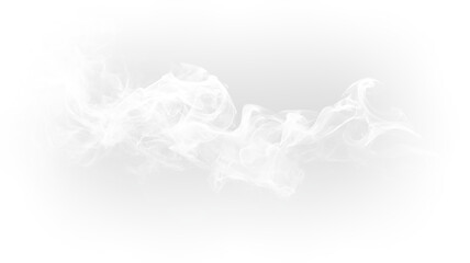 White vapor plume with soft cloud texture isolated PNG © Тетяна Миргородська