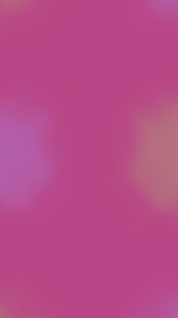 Pink background with white section.