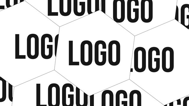 Logo Hextile 2 &ndash; Animated Hexagon Tile Logo Reveal, Digital Grid Motion for Futuristic Branding Intro and Modern Video Presentation