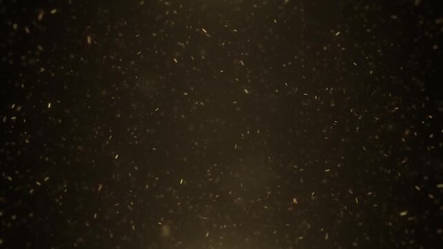 Sparkling Rising Gold Luxury Background
Glittering golden events and celebration background with shining confettis particles in a bright animation with depth of field blur