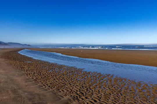 Cannon Beach at low tide